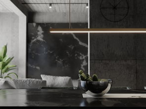 文藝創作四居室裝修案例，地產樣板比你想象中更美